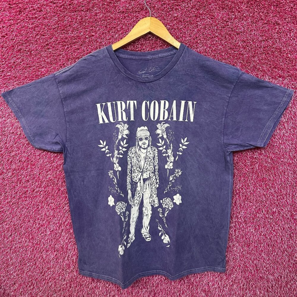 Nirvana Kurt Cobain Grunge Rock Tshirt XL